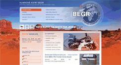 Desktop Screenshot of begr.cz