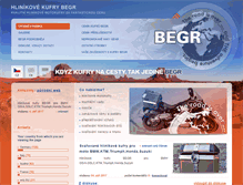 Tablet Screenshot of begr.cz